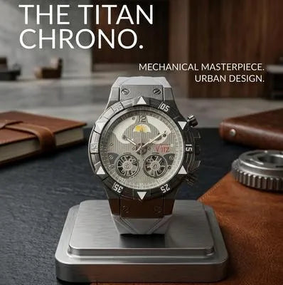 Men's Luxury Silicone Watch Imported Comfortable Daily Wear