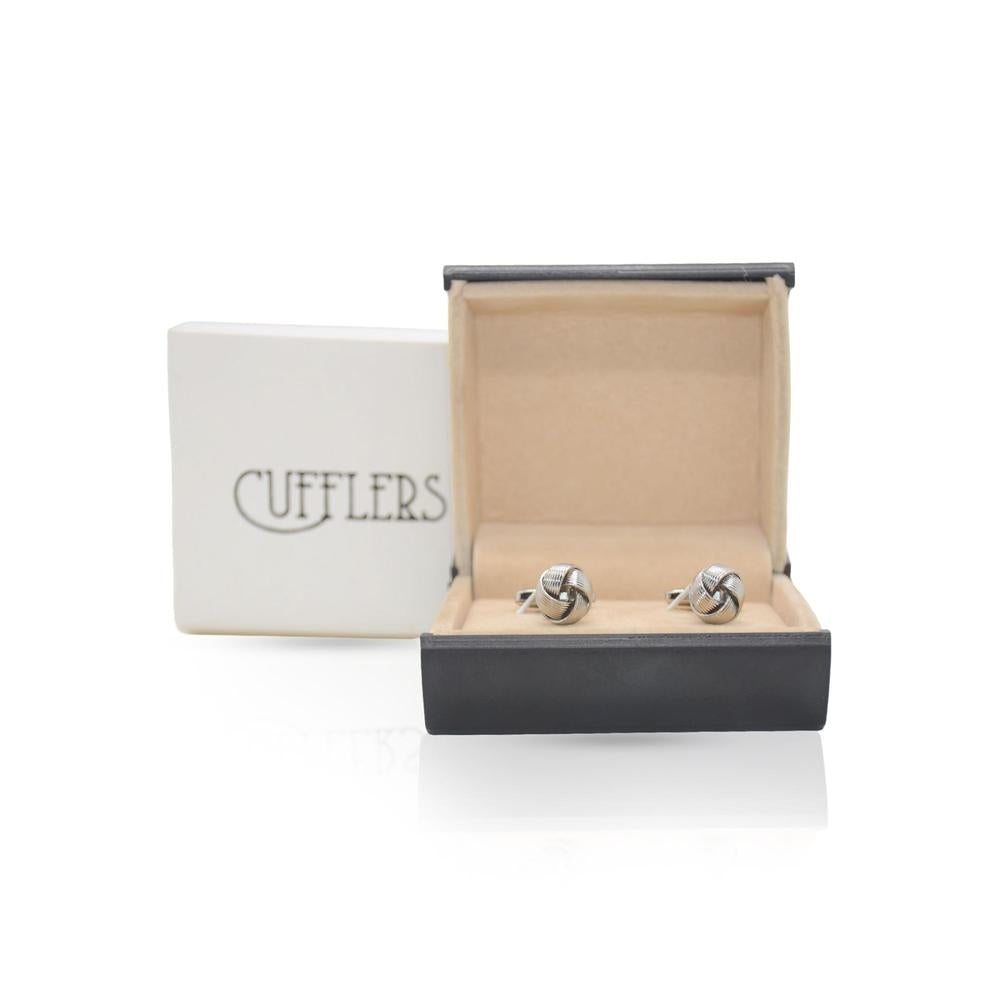 Elegant Men’s Knot Cufflinks